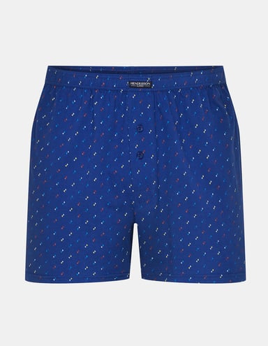 Lockere Boxershorts Classic - Navy-Blau
