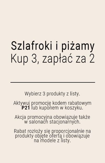 ESOTIQ PL PRZEKŁADKA MAŁA szlafroki i pizamy 3 za 2