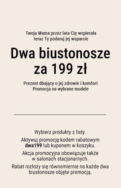 ESOTIQ PL PRZEKŁADKA MAŁA dwa bisutonose za 199