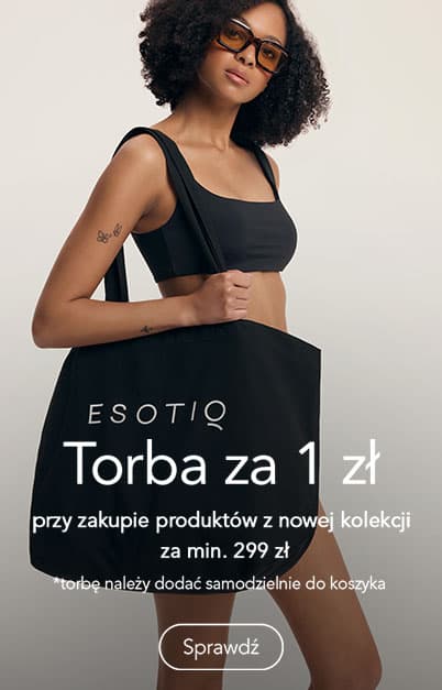 ESOTIQ PL PRZEKŁADKA MAŁA INF torba za 1 zł min. 299
