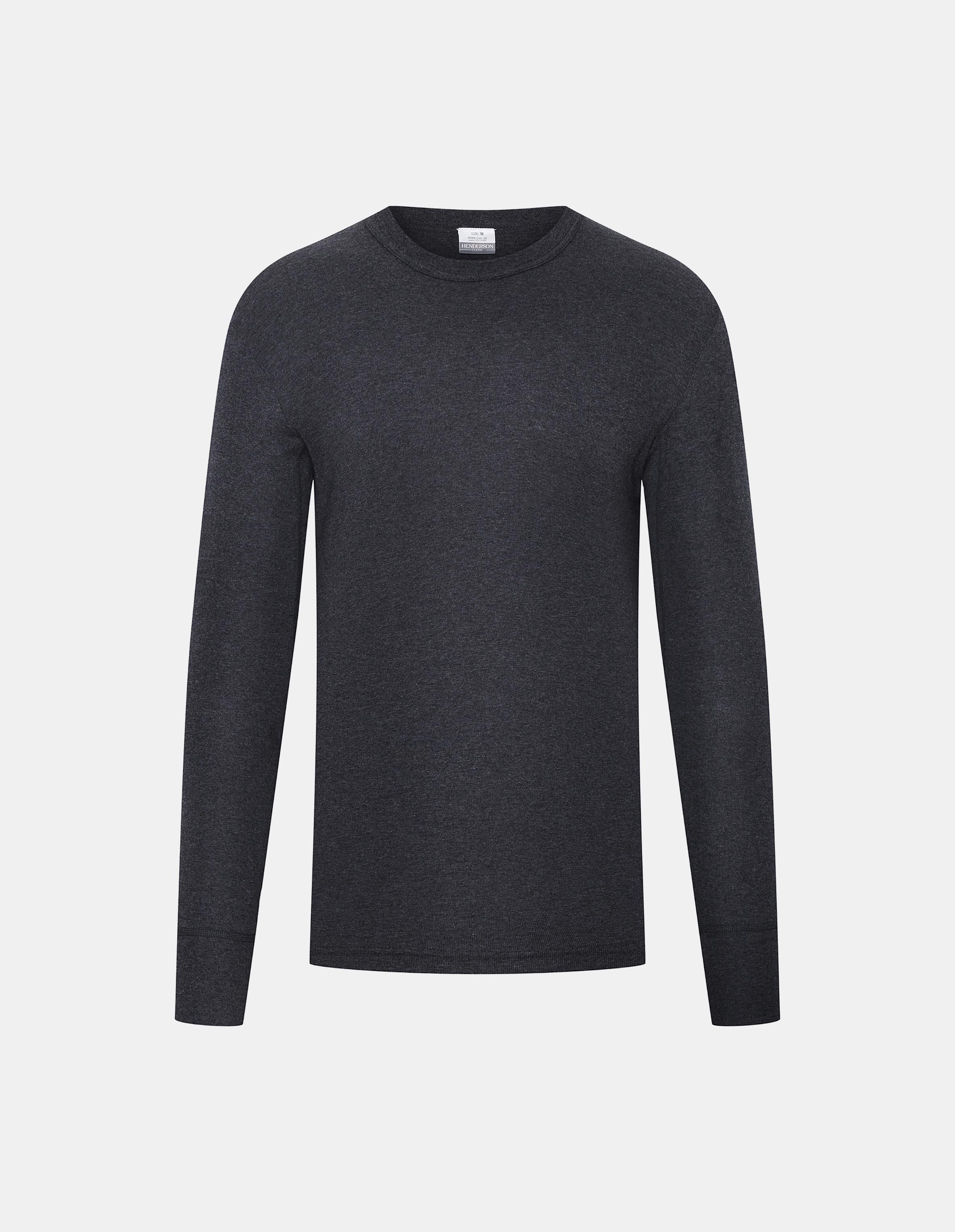 Langarm-T-Shirt aus Baumwolle