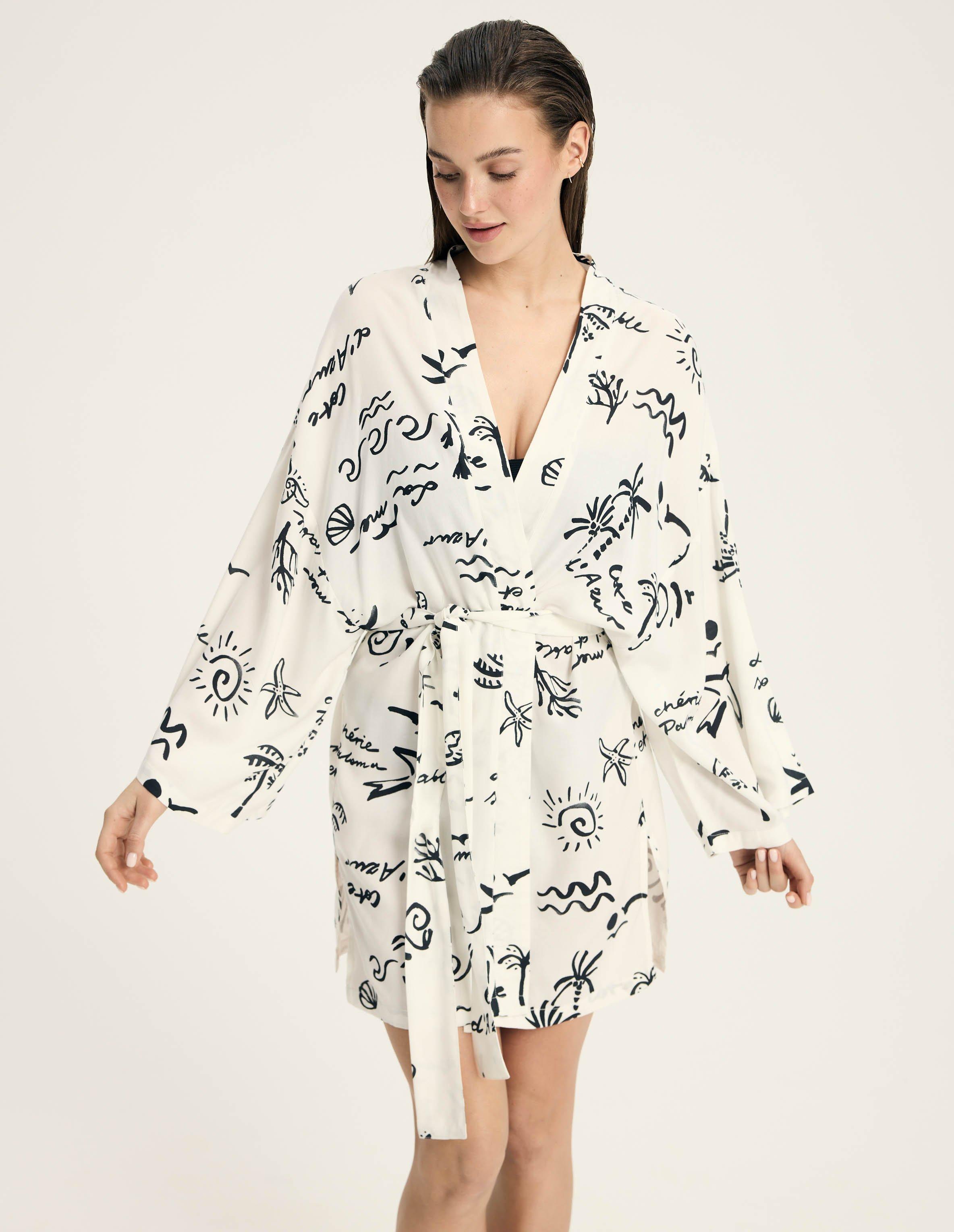 Beach robe Azzurro 1