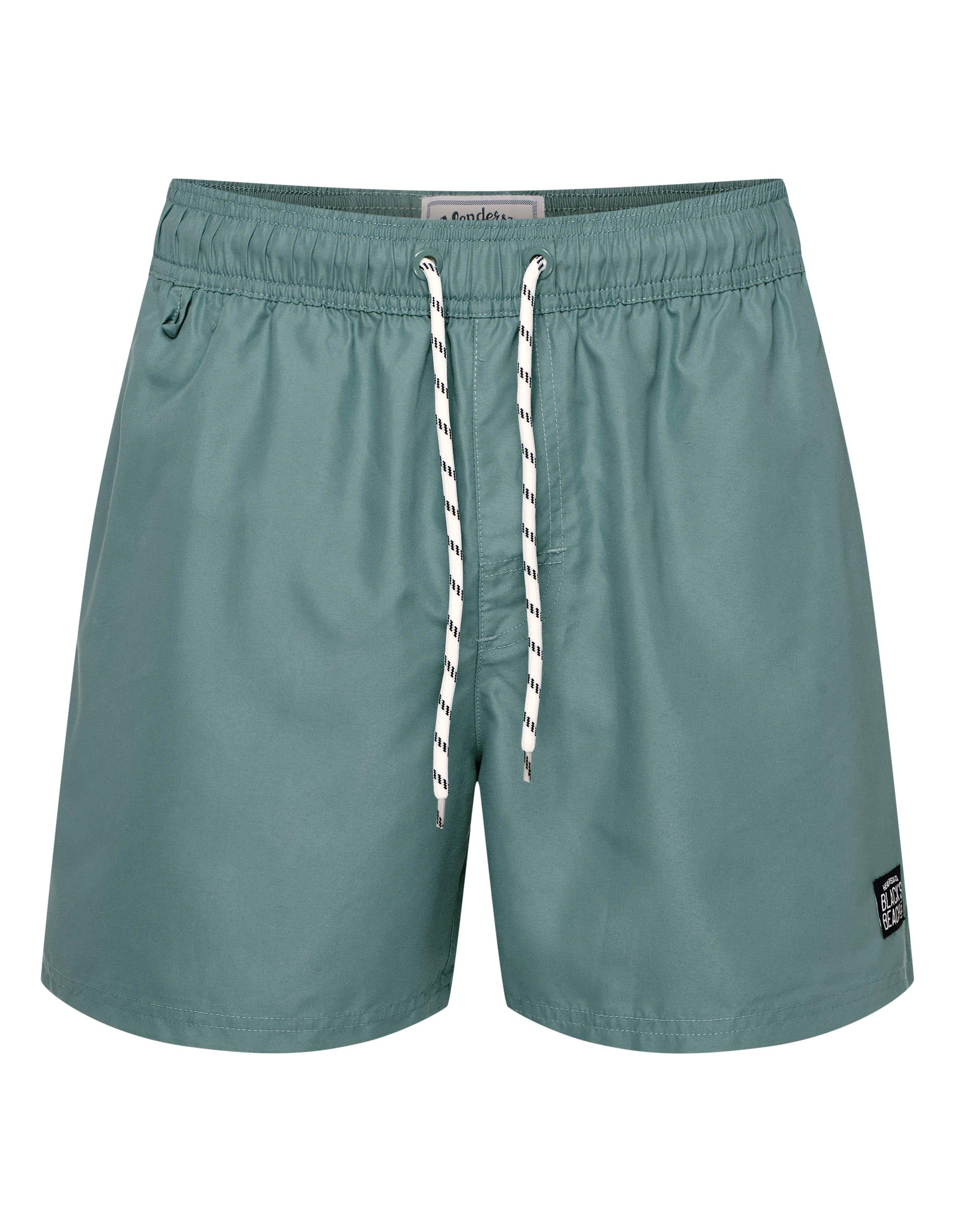 Swim shorts React with a pattern-changing effect