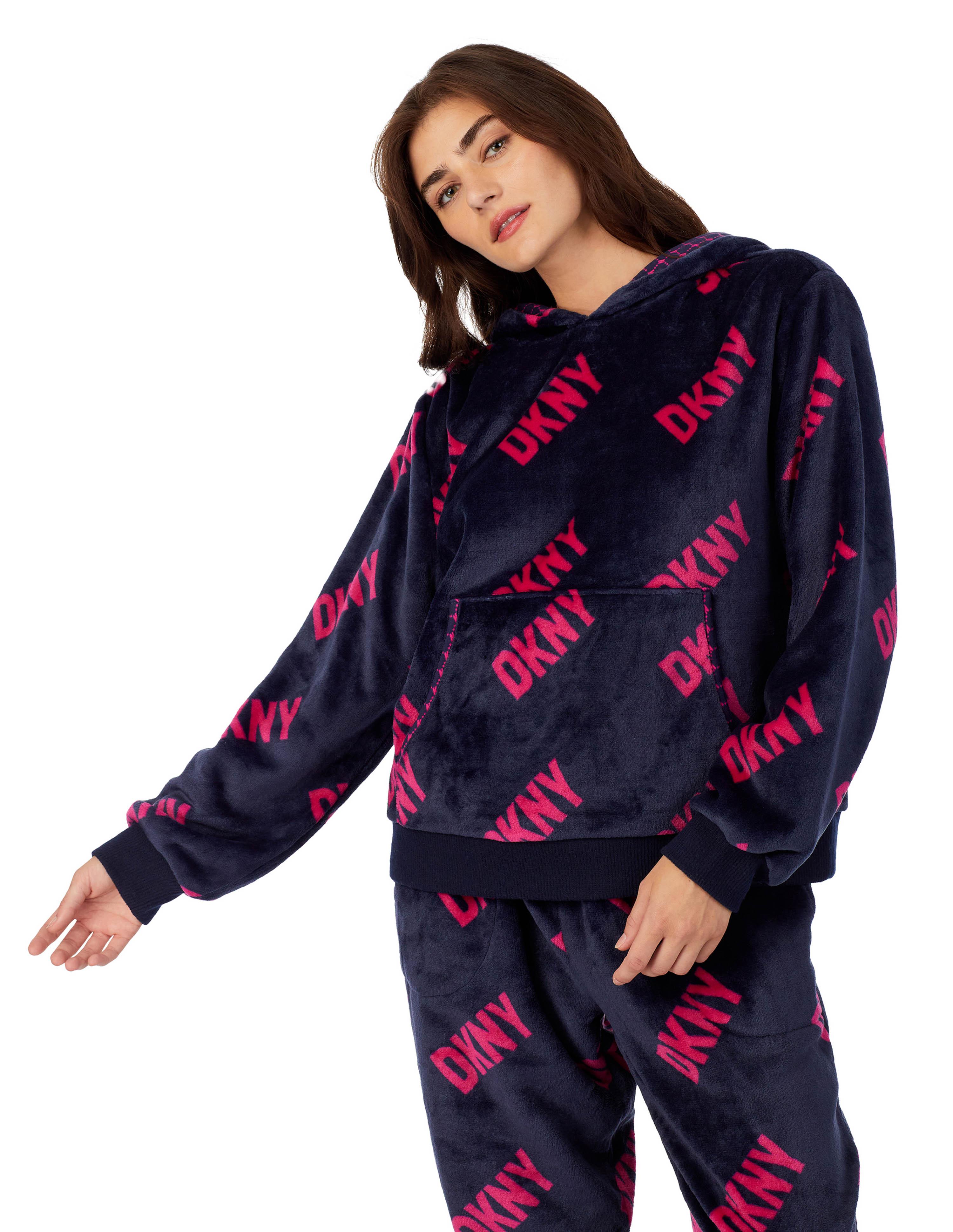 Dresowy chenille & jogger lounge set DKNY