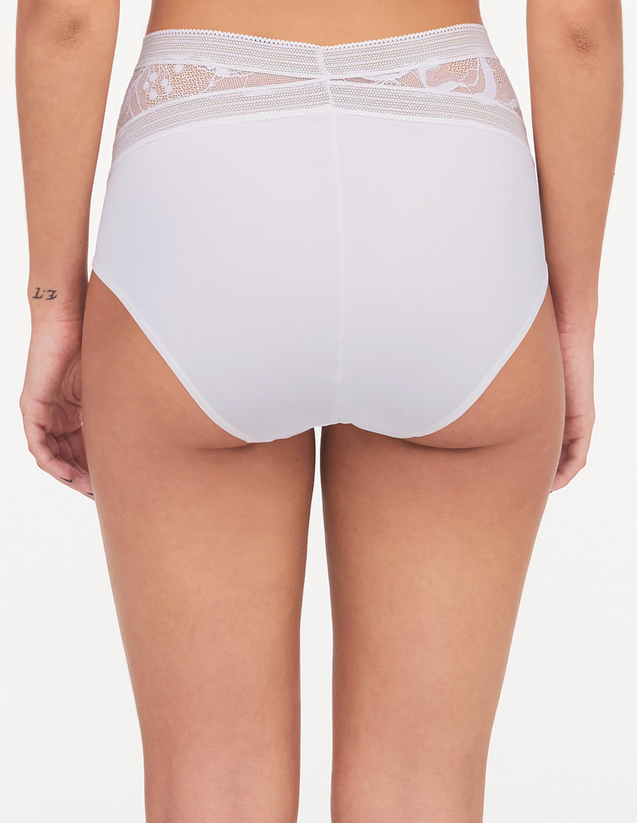 Majtki z wysokim stanem true lace Chantelle