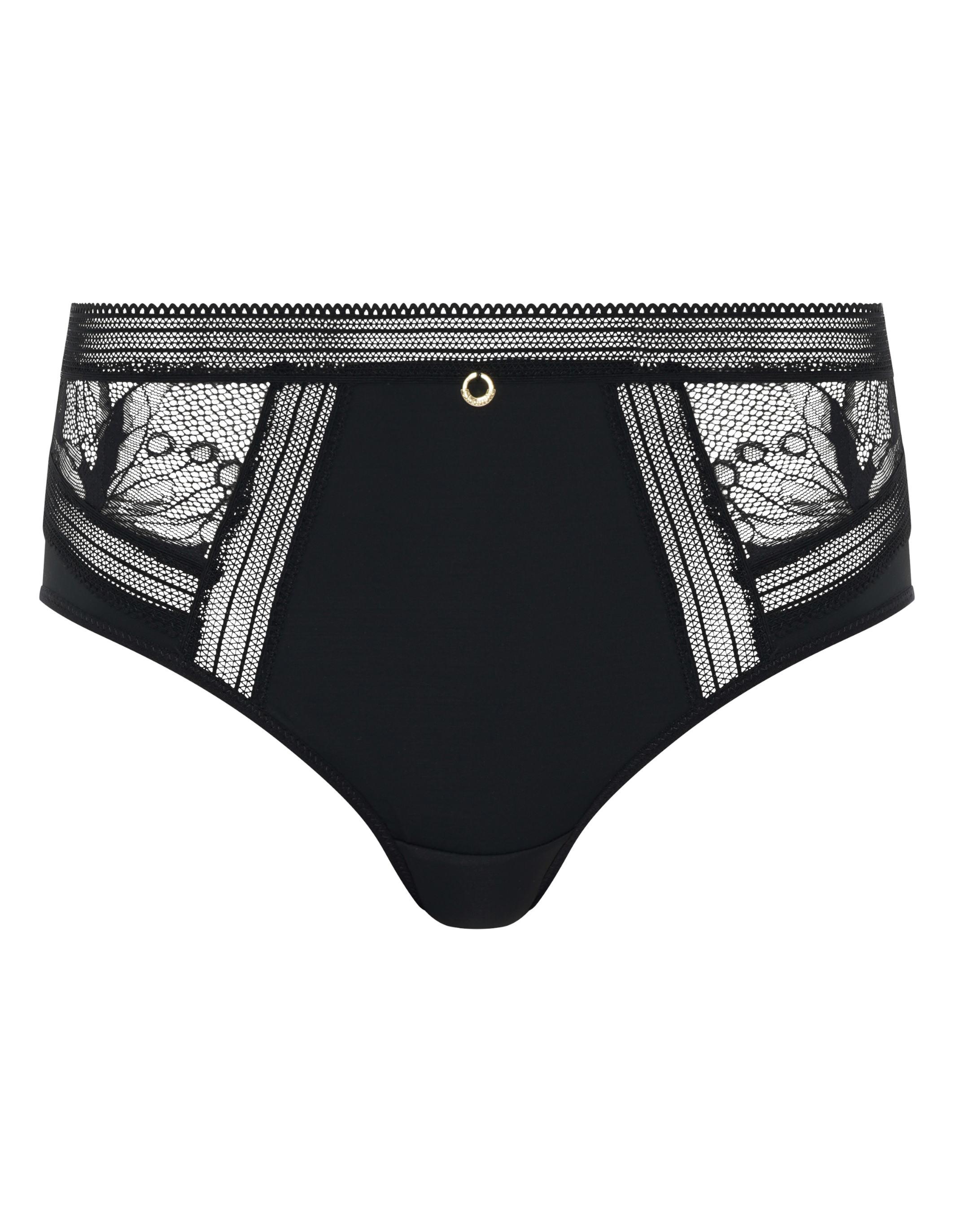 Majtki z wysokim stanem true lace Chantelle