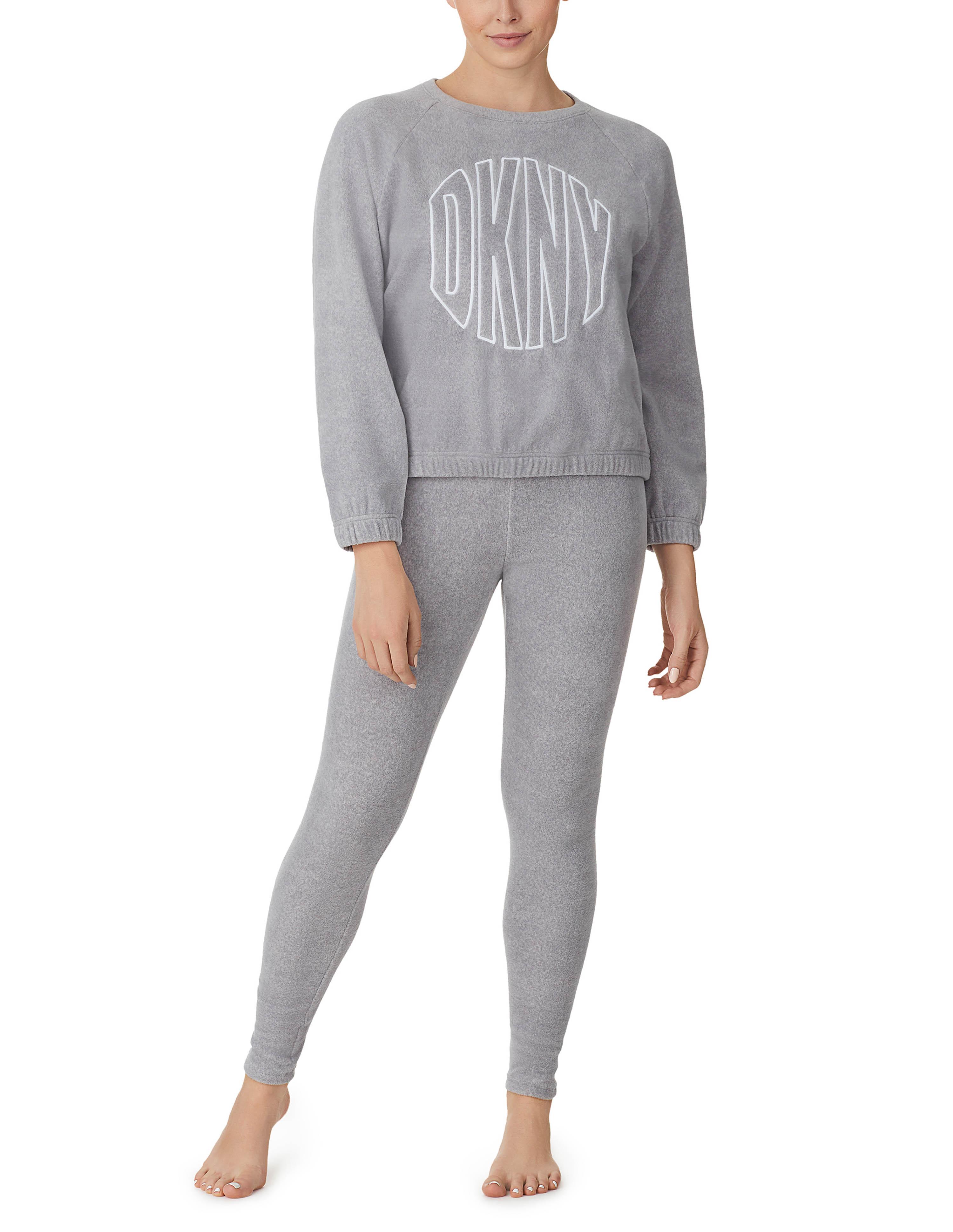 Piżama recycled stretch fleece & legging set DKNY 1