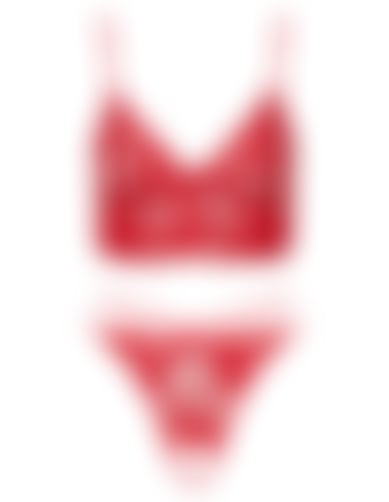 Lingerie set Risky Red 9