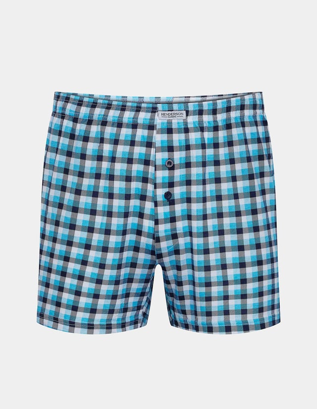Loose Boxers Classic (Plus size) - Blue