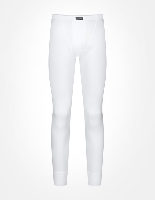 Cotton long jonhs - White