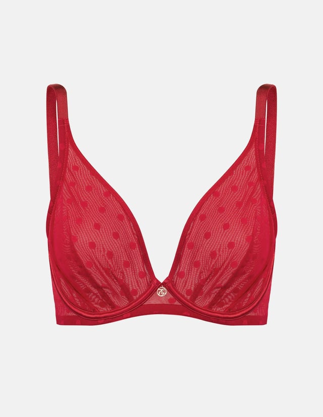 Soft bra Izzie - Red
