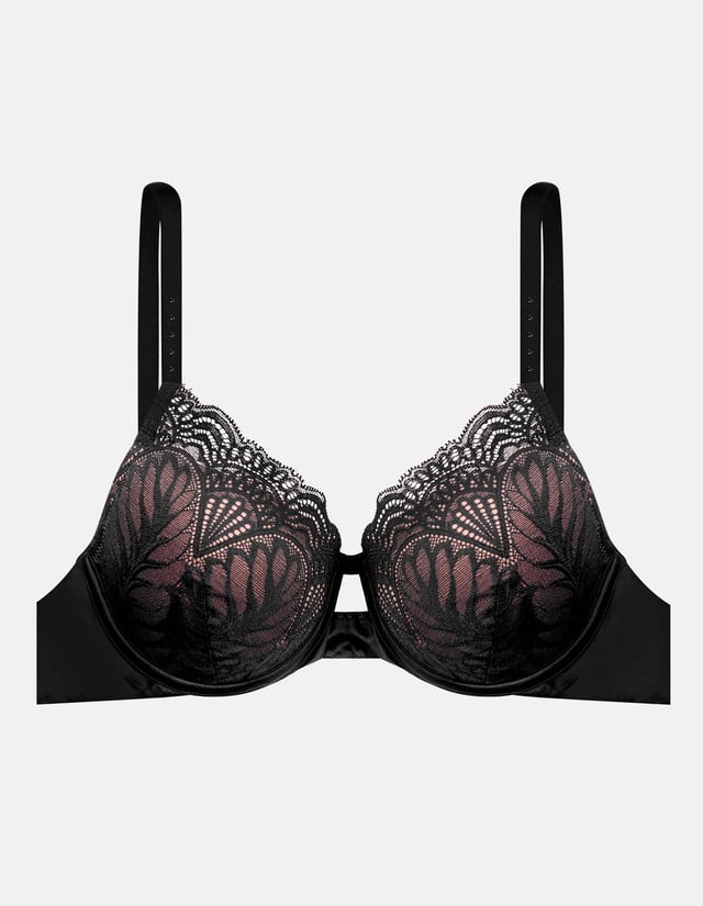 Push-up bra Isabelle - Black