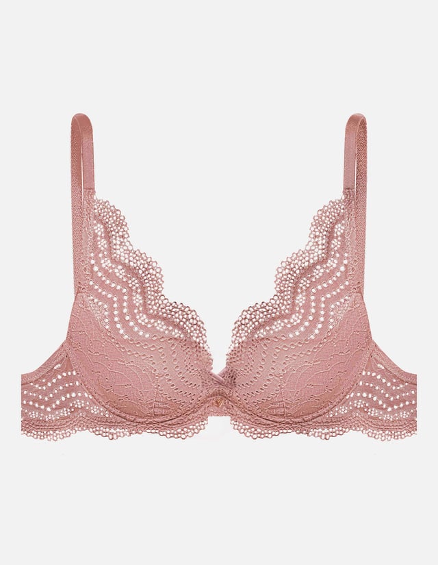 Push-up bra Katherine - brown