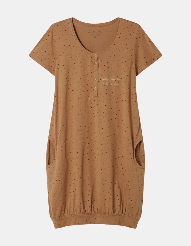 Nightdress Morning - brown