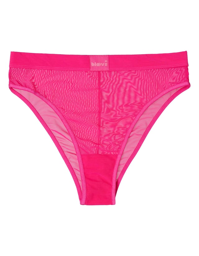 High-waisted panties Bloovii Oui - pink