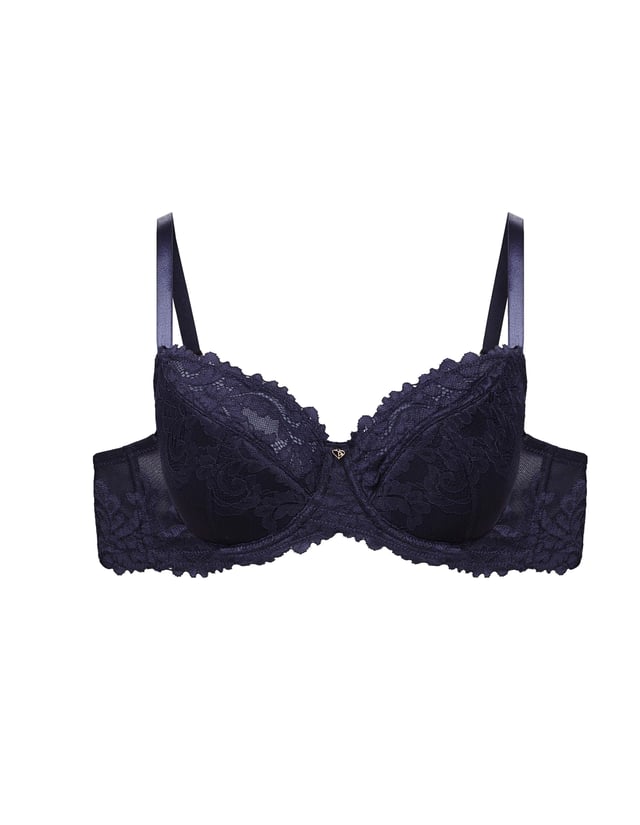 Semi-padded bra Lynn - navy