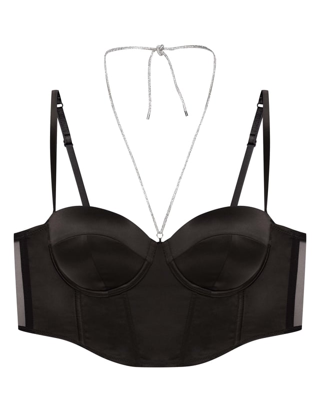 Push-up bra Onyks - Black