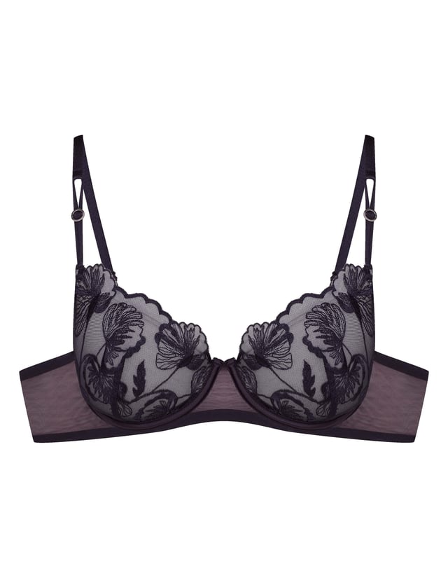 Push-up bra Ophelia - navy