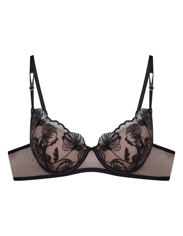 Push-up bra Ophelia - Black