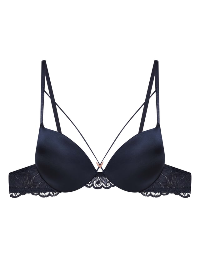 Super push-up bra Korin - Grey