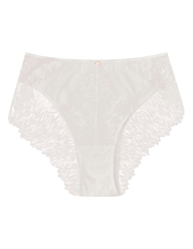 High-waisted panties Ofiel - cream