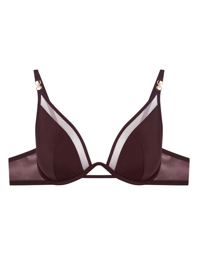 Soft bra Ova - brown