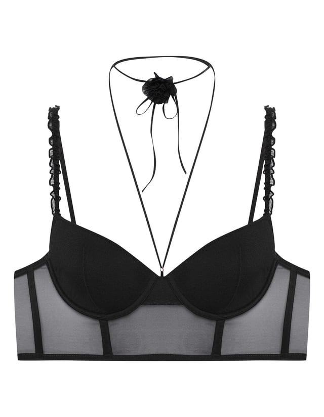 Push-up bra Omari - Black