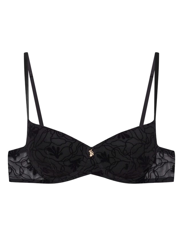 Push-up bra Organique - Black