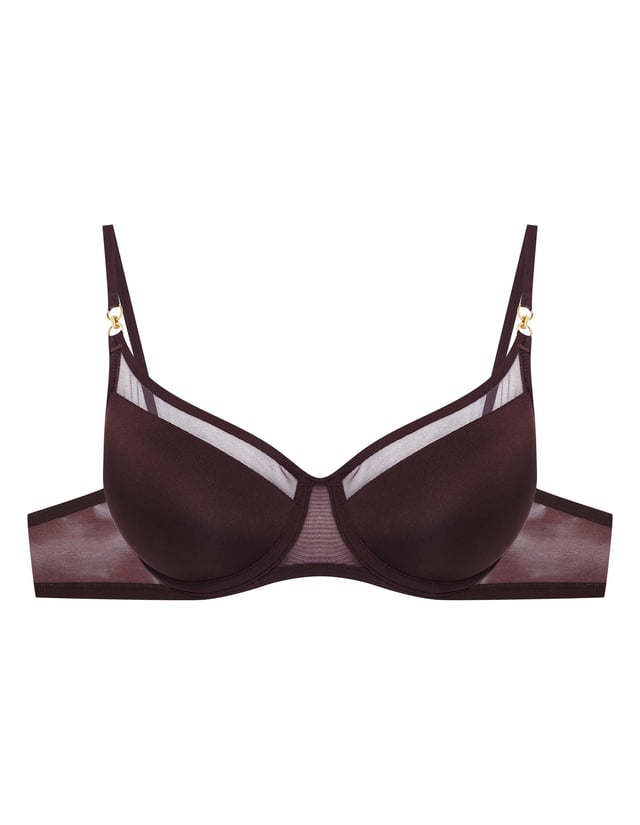 Push-up bra Ova - brown
