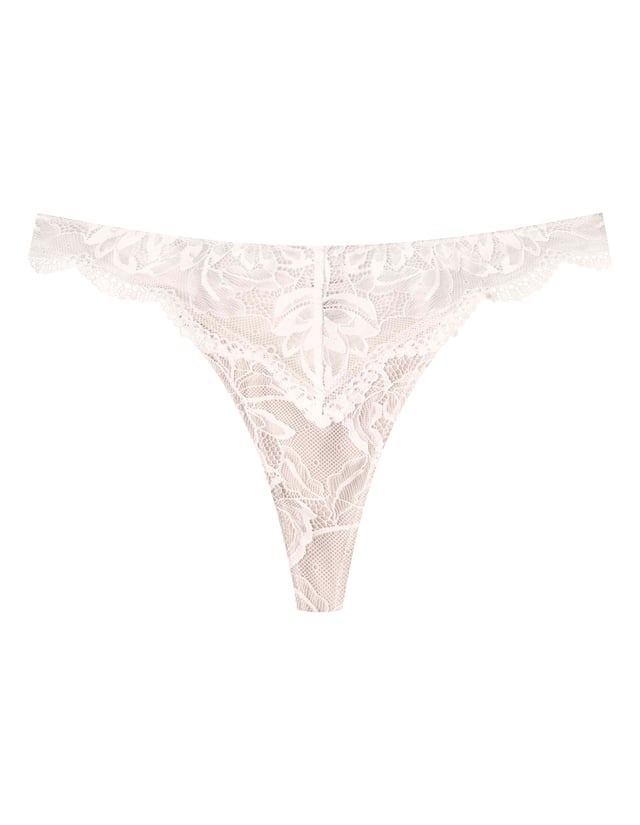 Thongs Outline - cream