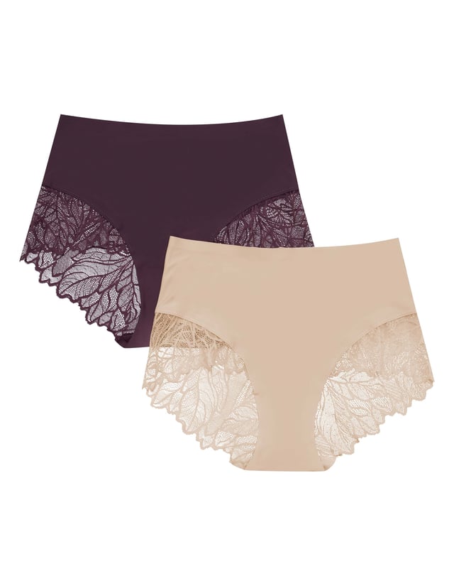High-waisted panties Pansy - Multi