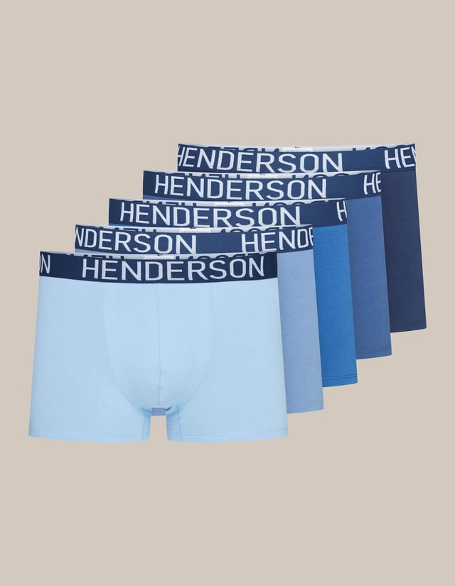 Boxershorts mit langem Bein Khan 5er-Pack - Multi