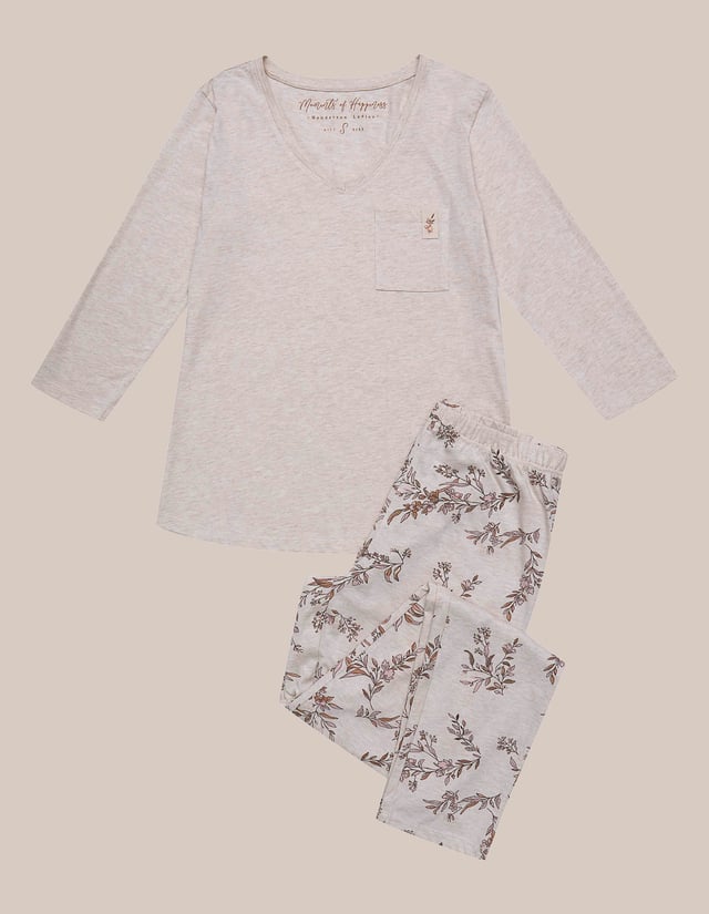 Piżama Faida - Beige