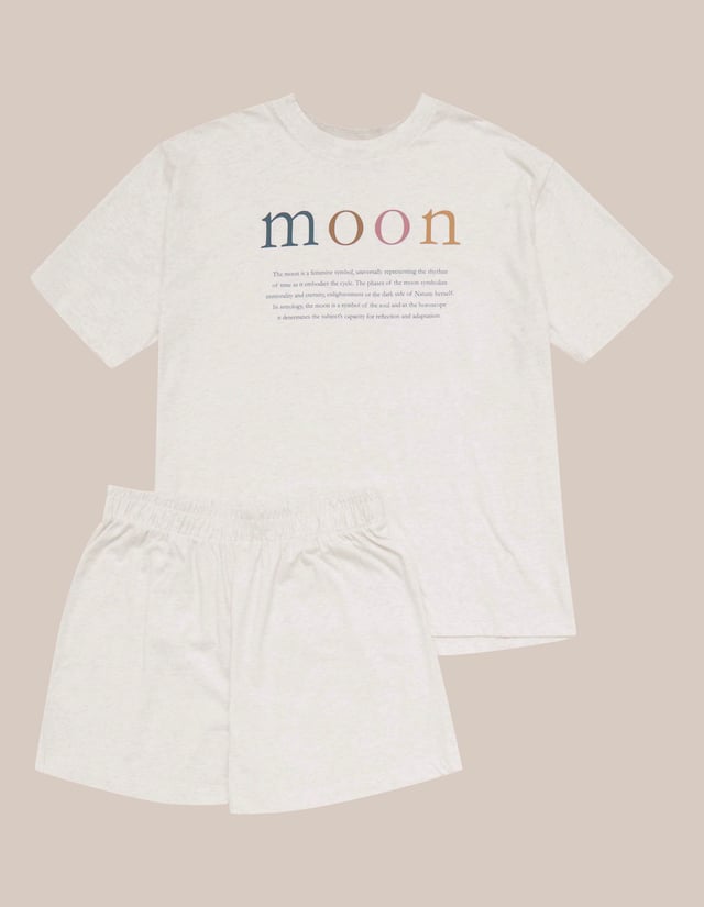 Piżama Fune - beżowy