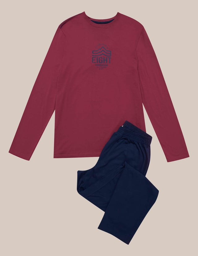 Pyjamas Jetson - maroon