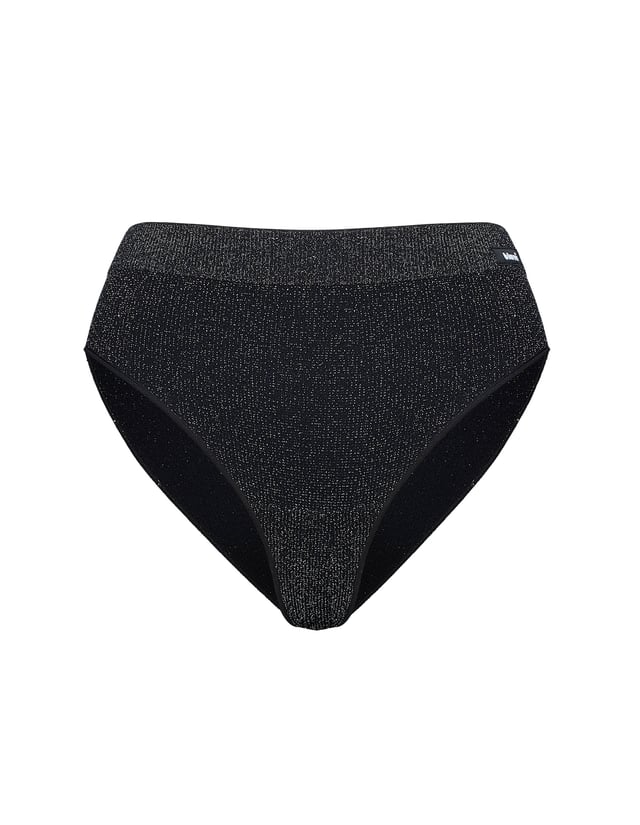 High-waisted panties Bloovii Hi-Shine - Black