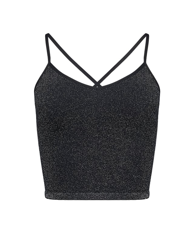 Top Bloovii Hi-Shine - Black