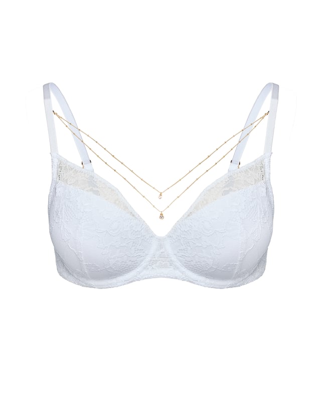 Бюстгальтер пуш-ап Netsi - Білий