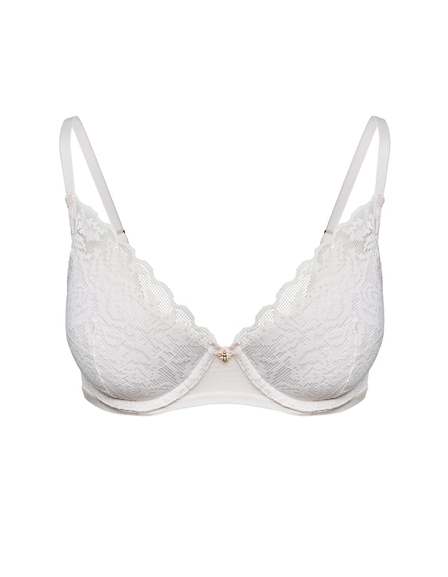 Push-up bra Bee - cream