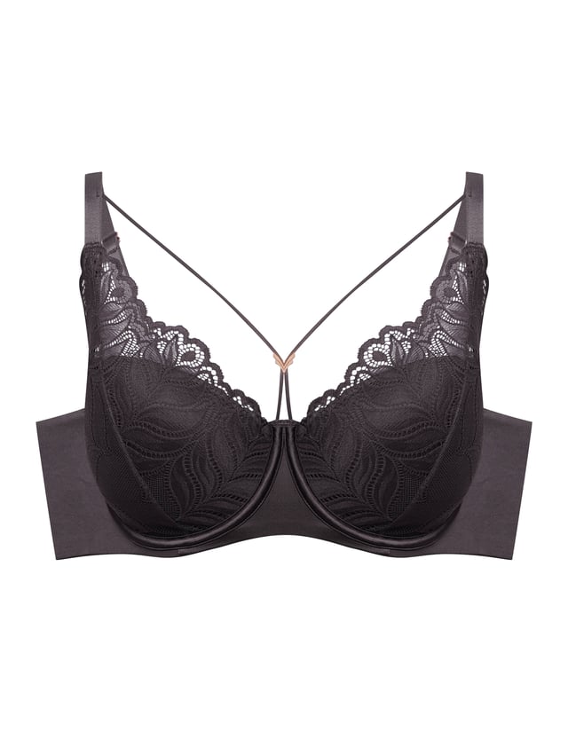 Padded bra Korin - brown