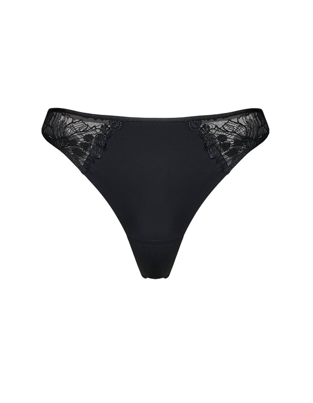 Thongs Cindarella - Black