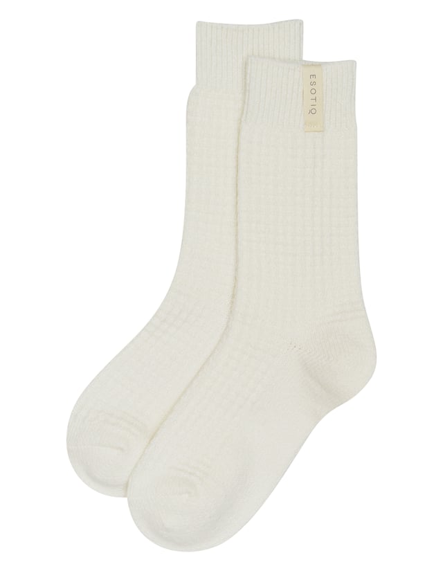 Socks Wolk - cream