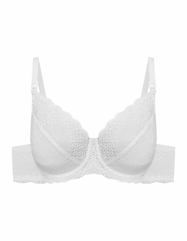 Maternity bra Caris - White