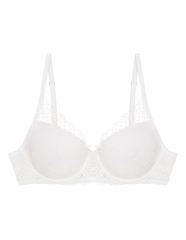 Push-up bra Caris - White