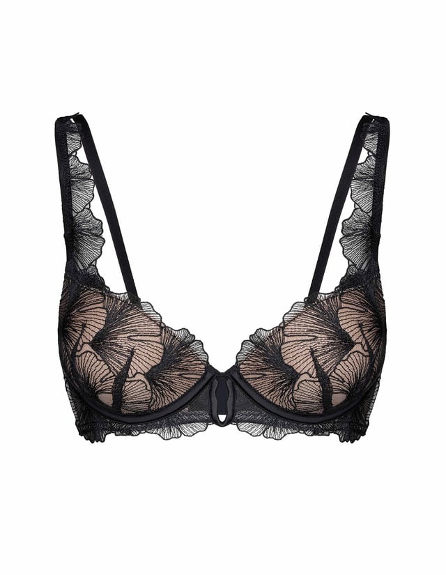 Push-up bra Cecylia - Black