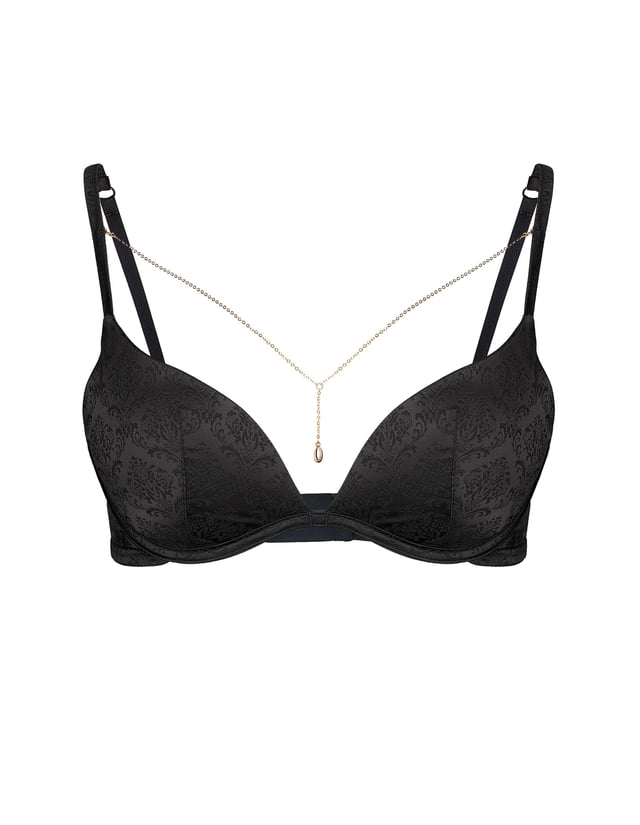 Push-up bra Charm - Black