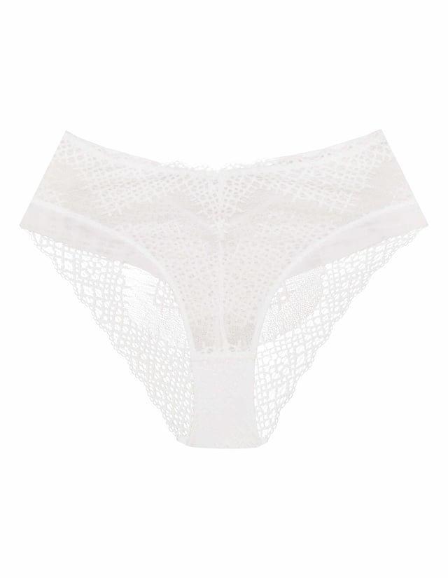 High-waisted panties Caris - White