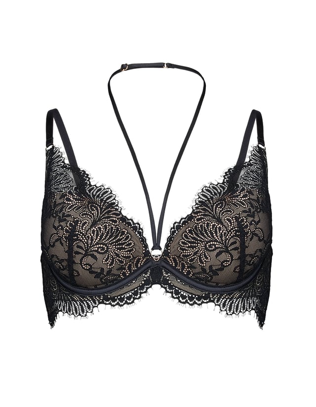 Push-up bra Cheer - Black