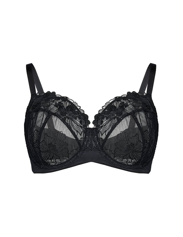 Soft bra Cindarella - Black