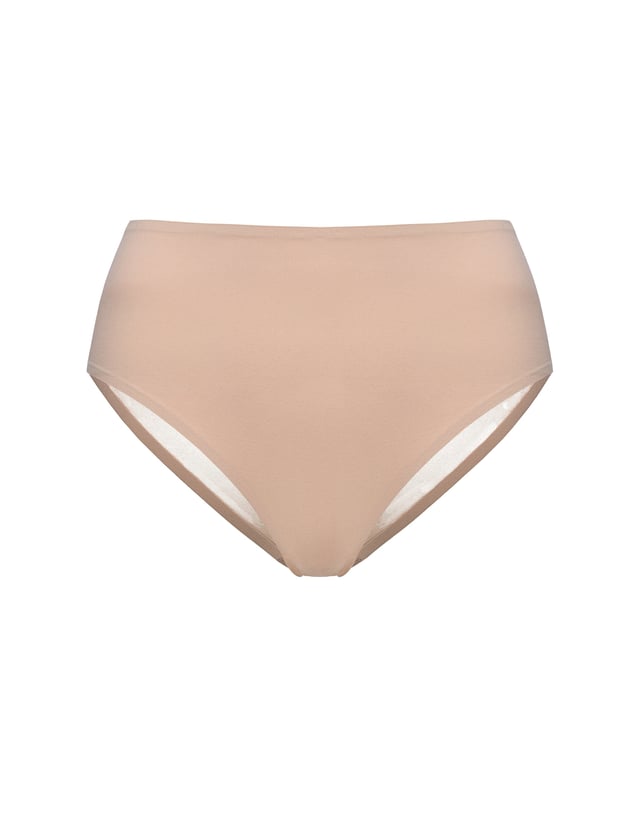 High-waisted panties Cleary - brown
